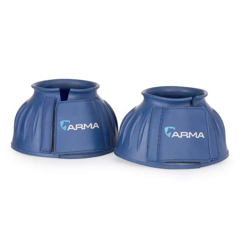 Shires ARMA Touch Close Over Reach Boots in Royal Blue